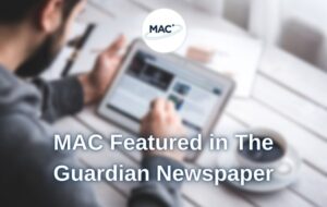 MAC Featured in the Guardian Newspaper