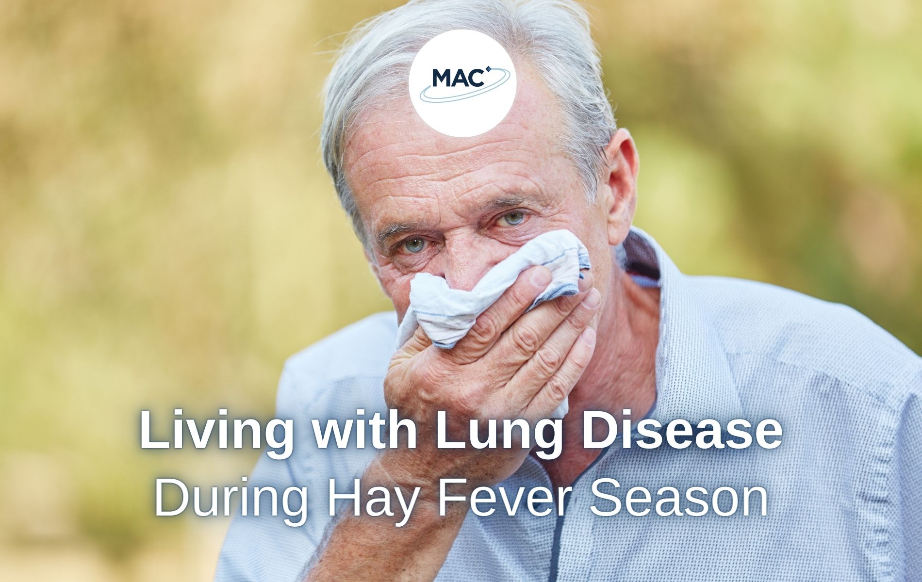 Living with lung disease during hay fever season