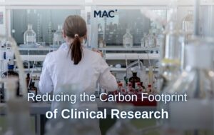 Reducing the Carbon Footprint of Clinical Research