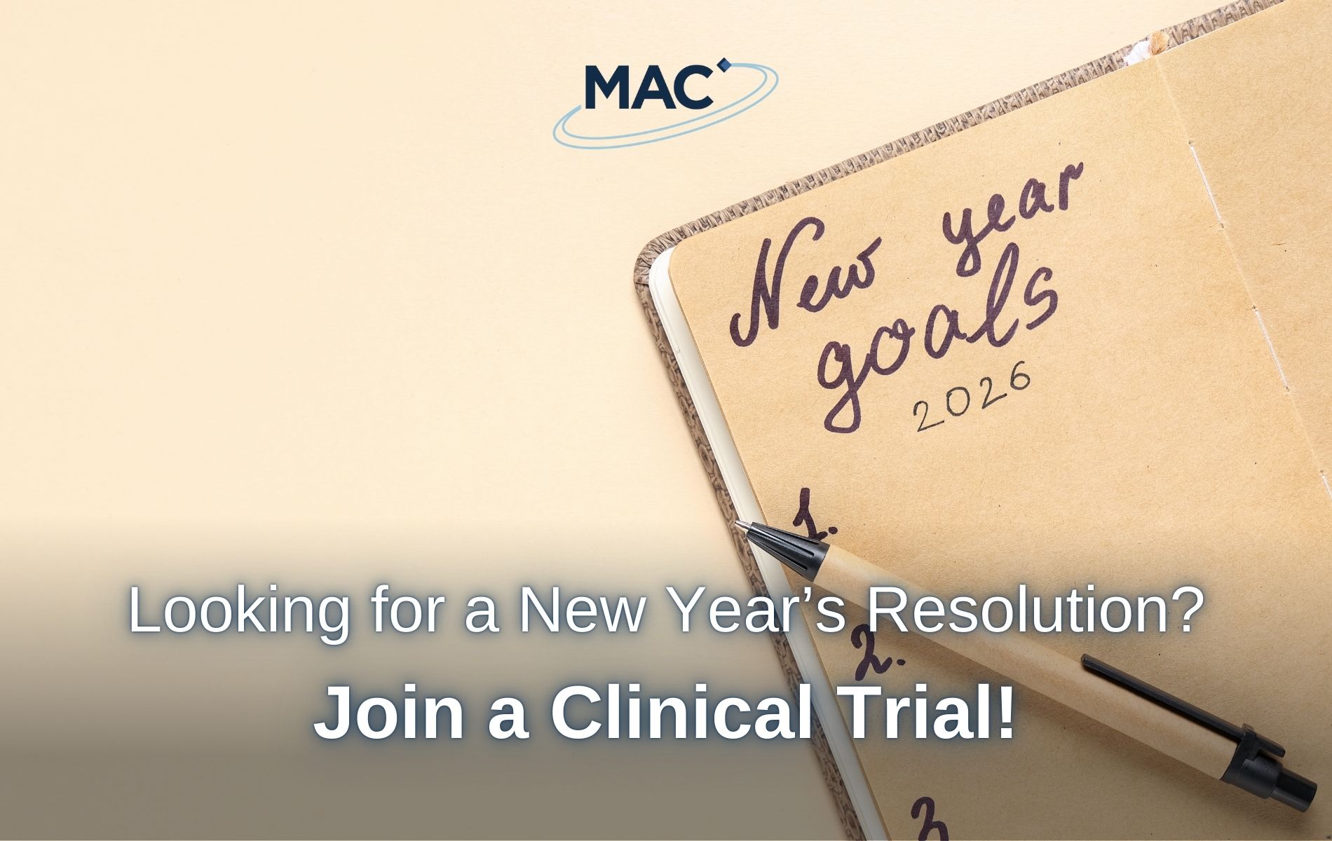 Looking for a New Year’s Resolution Join a Clinical Trial